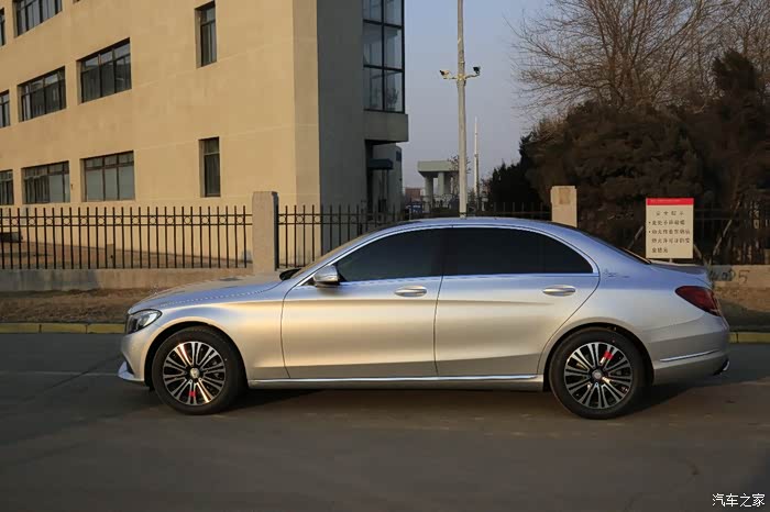【图】立标铱银高清大片_奔驰c级论坛_汽车之家论坛