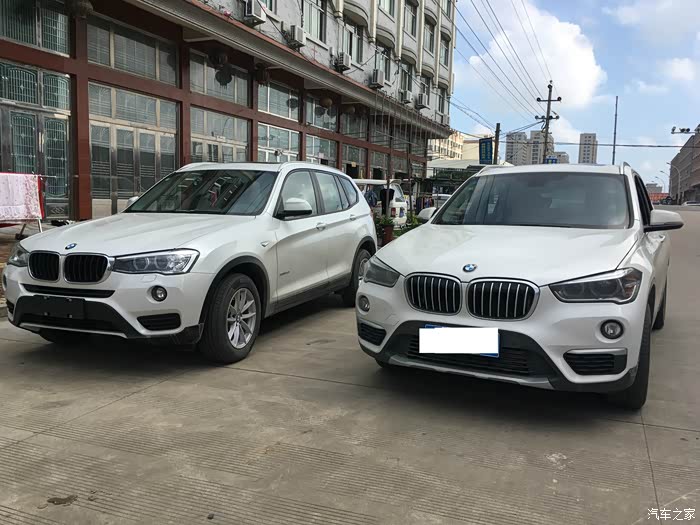 【图】x1 x3 实拍对比_宝马x1论坛_汽车之家论坛