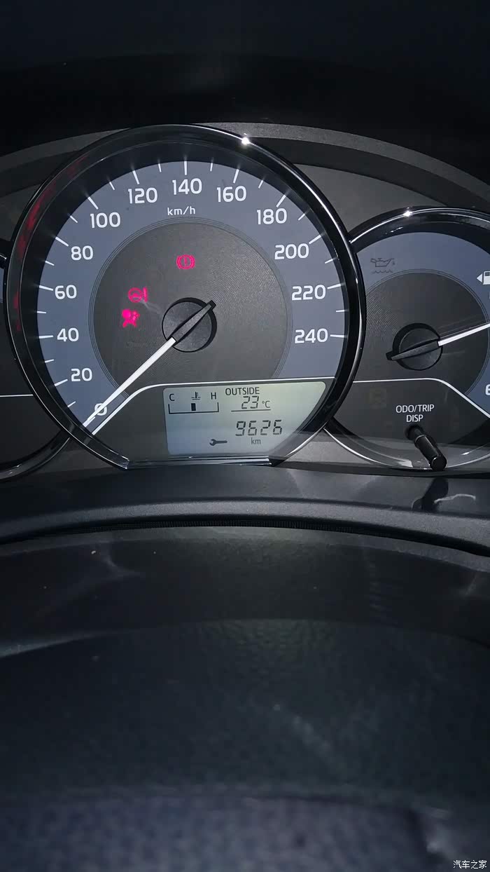 仪表盘上这个公里数子什么意思刚提车五天