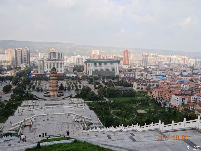 拜访丝路佛都聆听山水彬风陕西彬县开元广场自驾行游记