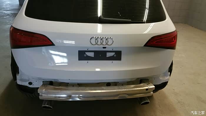 【图】4s店看见的后防撞梁._奥迪q5/q5l论坛_汽车之家论坛