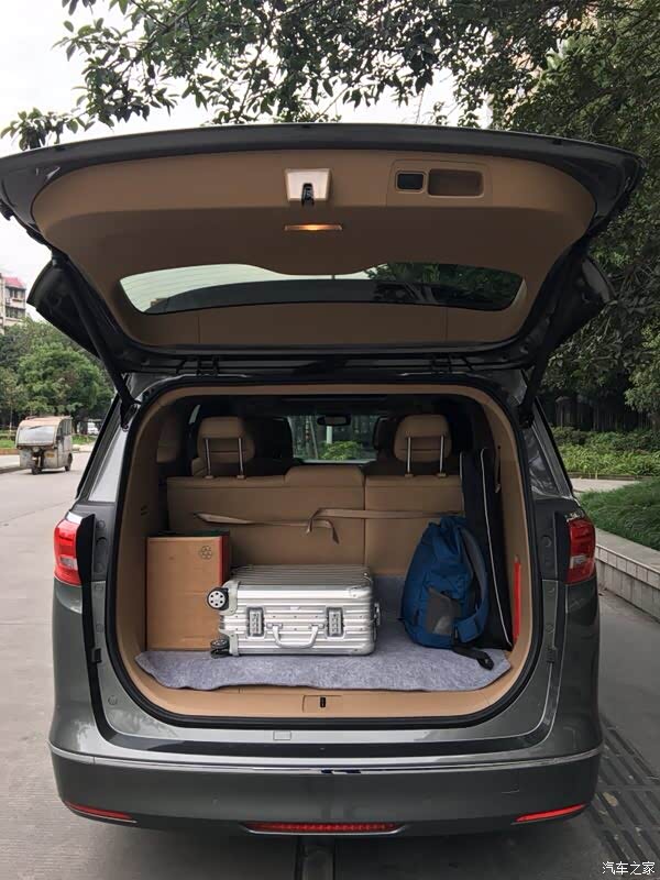 【图】gm8后备箱空间在这里_传祺m8论坛_汽车之家论坛