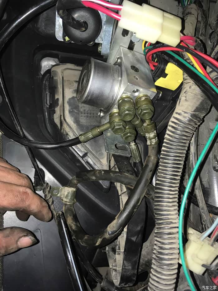 摩托车改装电子abs防抱死系统,已经彻底成功了,适合所有车型