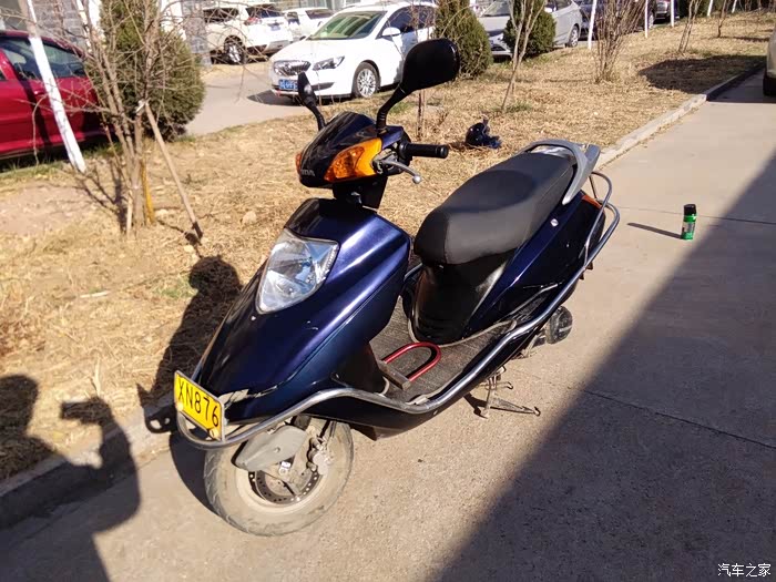 周末给老五羊追梦125洗洗澡打打腊骑着到处转转