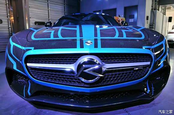 我看的假面骑士drive中主角的amggt好帅