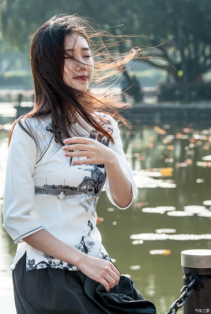 【图】【美人美景】 深圳拍摄-巧笑倩兮,美目盼兮,一顾倾城.