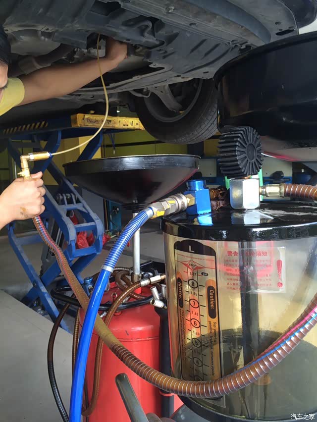 论坛非常少见换cvt波箱油