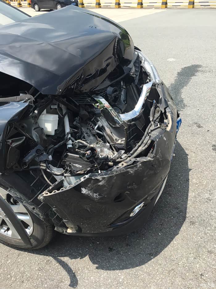 我的奇骏撞成这样,修好以后开起来会有什么不同吗?