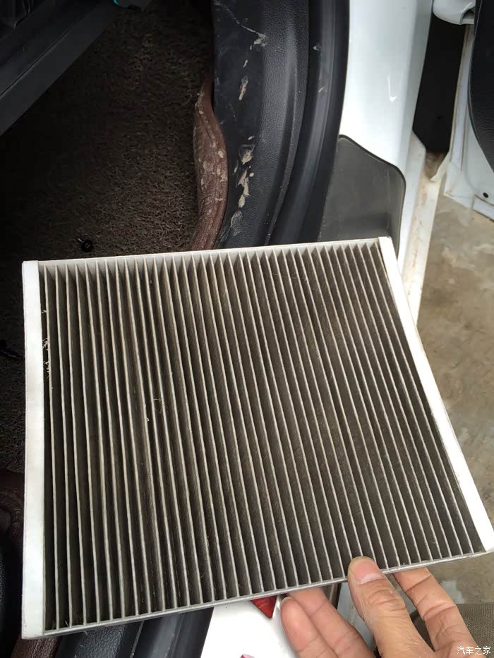 新科鲁兹更换空调滤芯作业