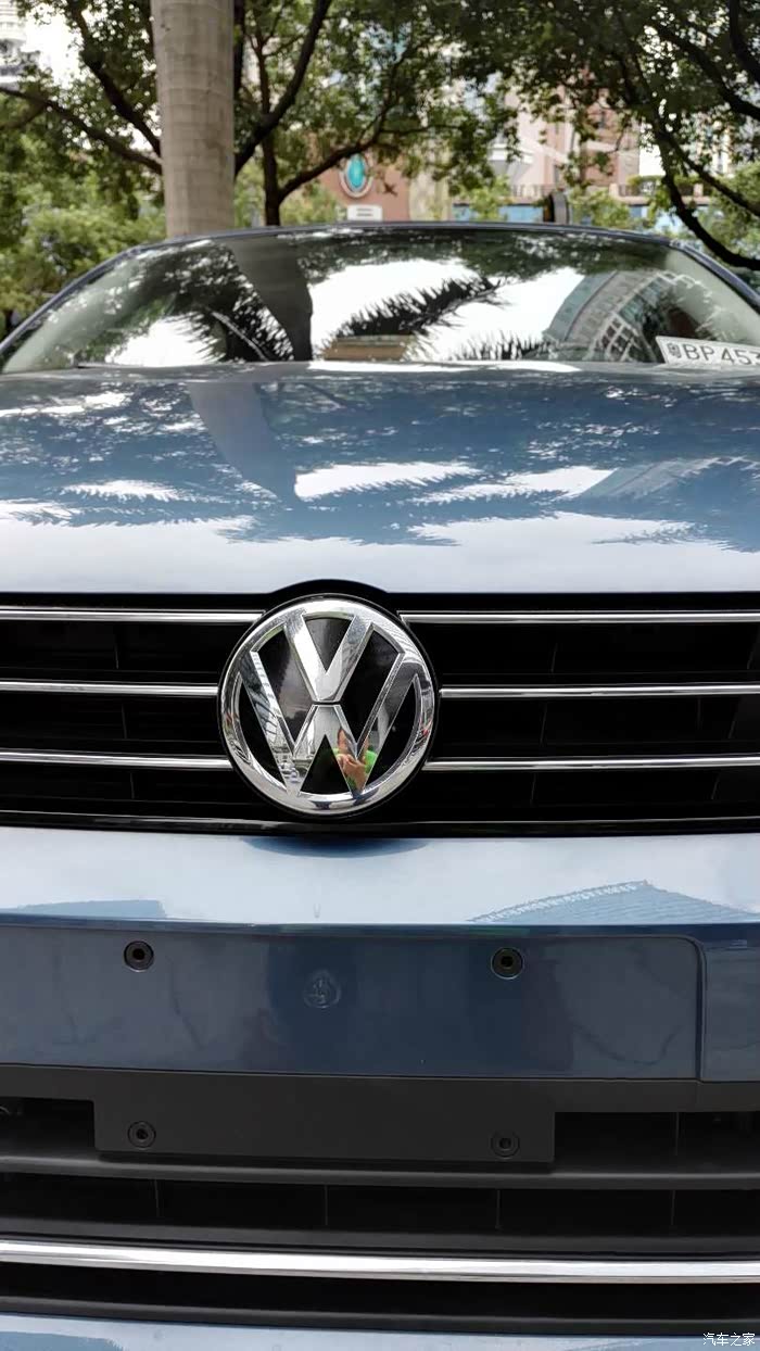 各花入各眼不一样的孔雀蓝2015款dsg舒适版提车作业