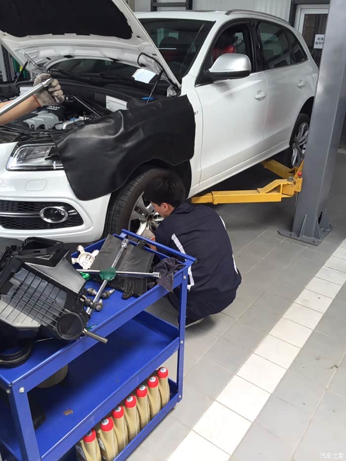 【图】sq5第三次保养,外加补胎._奥迪q5/q5l论坛_汽车之家论坛