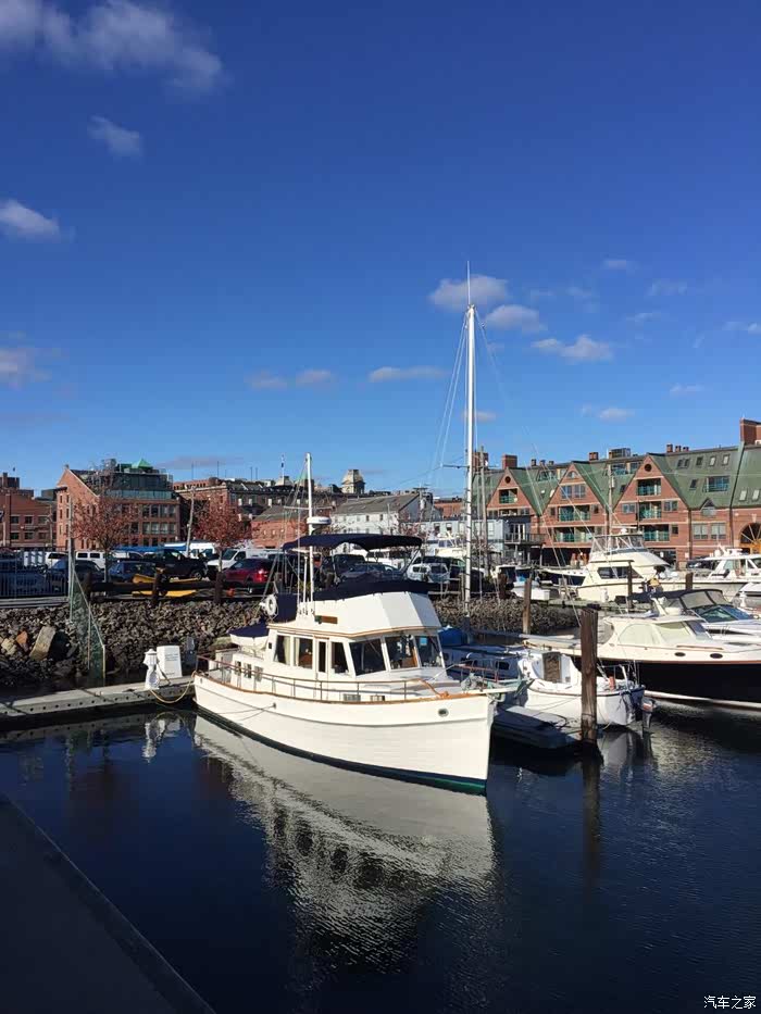 美国最北方的港口城市波特兰.