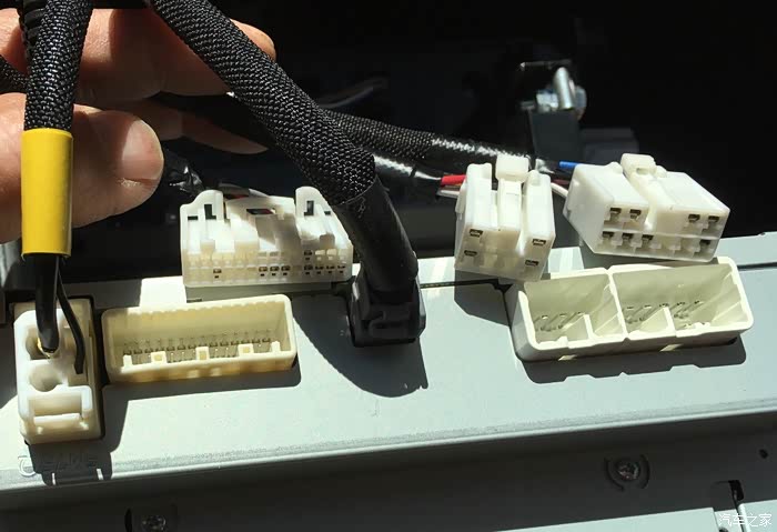 锐志6碟cd机求尾线接线定义