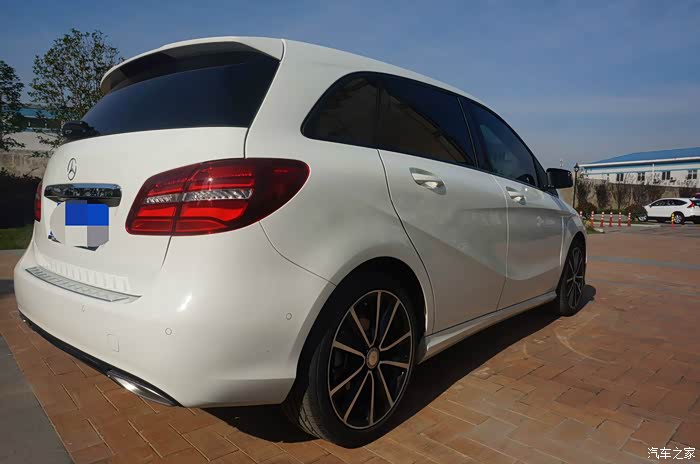 【图】大汏达白 b2oo 豪华 . 提车作业._奔驰b级论坛_汽车之家论坛