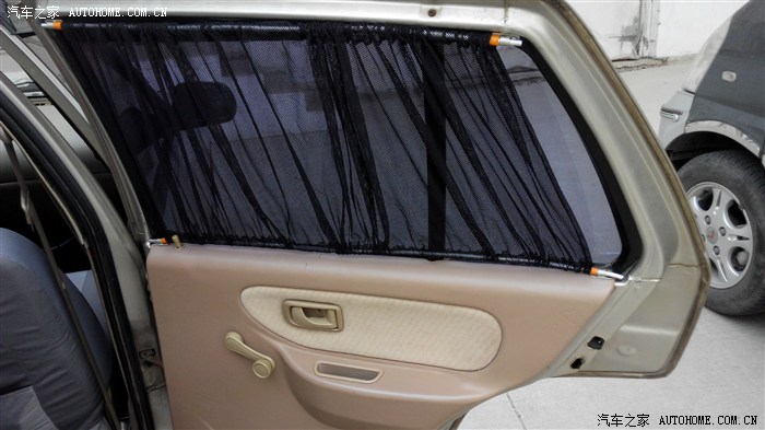 【图】自制遮阳帘,从新整理!_夏利论坛_汽车之家论坛